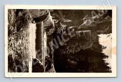 Pohlednice České Švýcarsko soutěska lodiček 1949 (M20260)