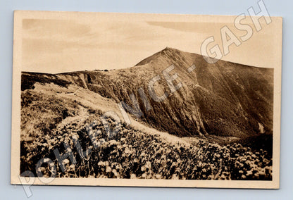Pohlednice Sněžka 1603 m Krkonoše Orbis (M20264)