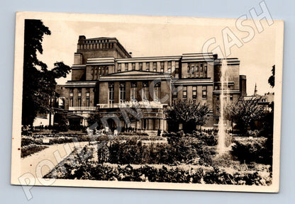 Pohlednice Teplice divadlo 1957 (M20268)