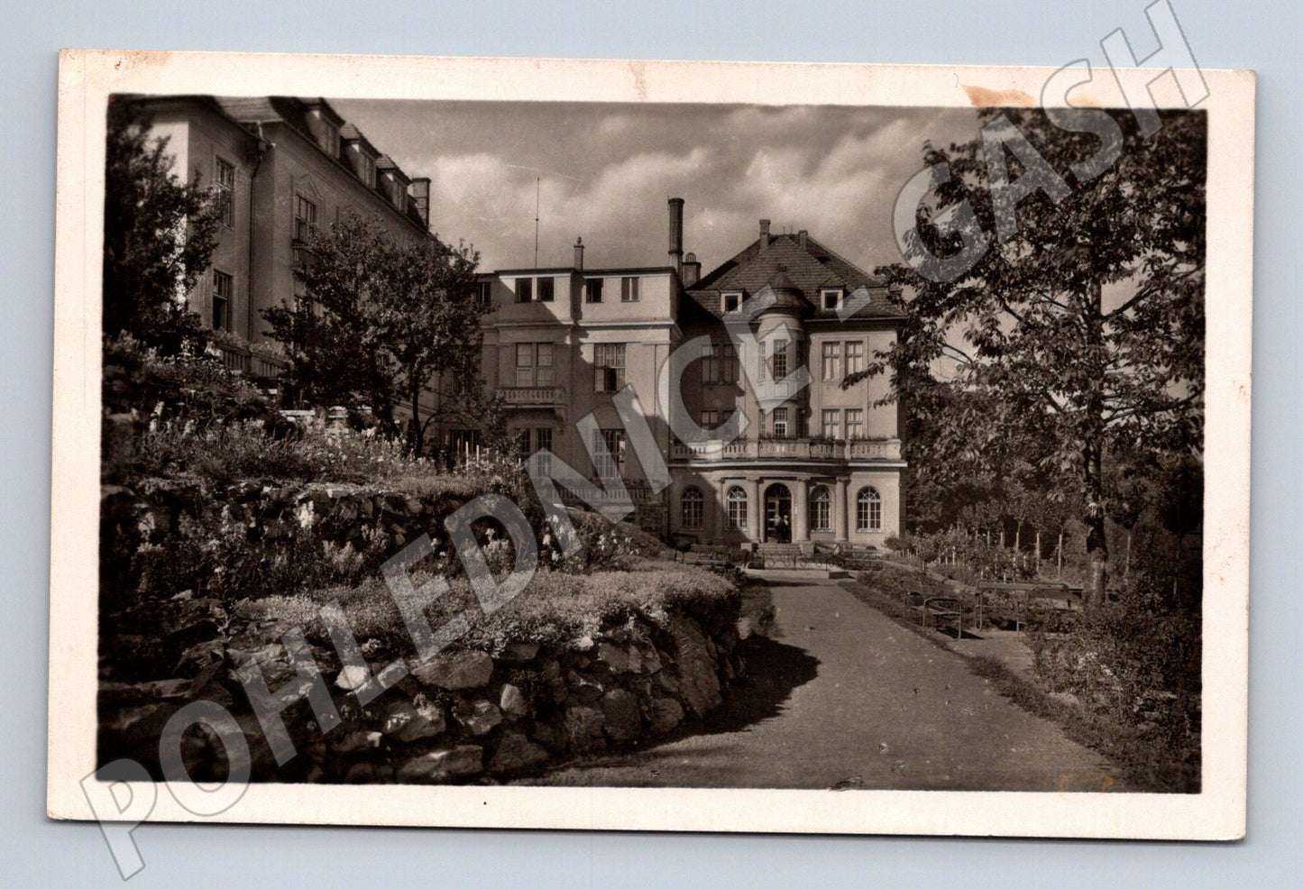 Pohlednice Teplice nad Bečvou lázně 1952 (M20276)