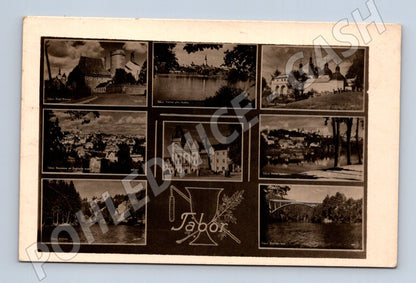 Pohlednice Tábor více pohledů 1949 (M20282)