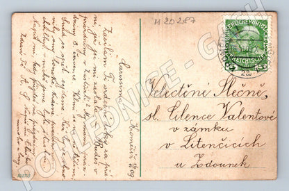 Pohlednice Kroměříž krajina 1909 (M20287)