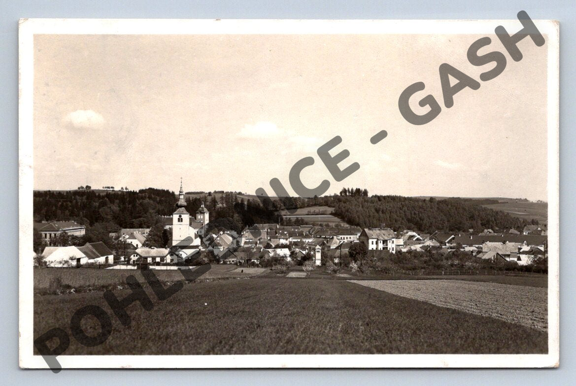 Pohlednice Kamenice nad Lipou 1938 (M2029)