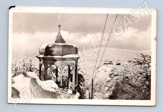 Pohlednice Pustevny Radhošť zimní 1942 (M20323)