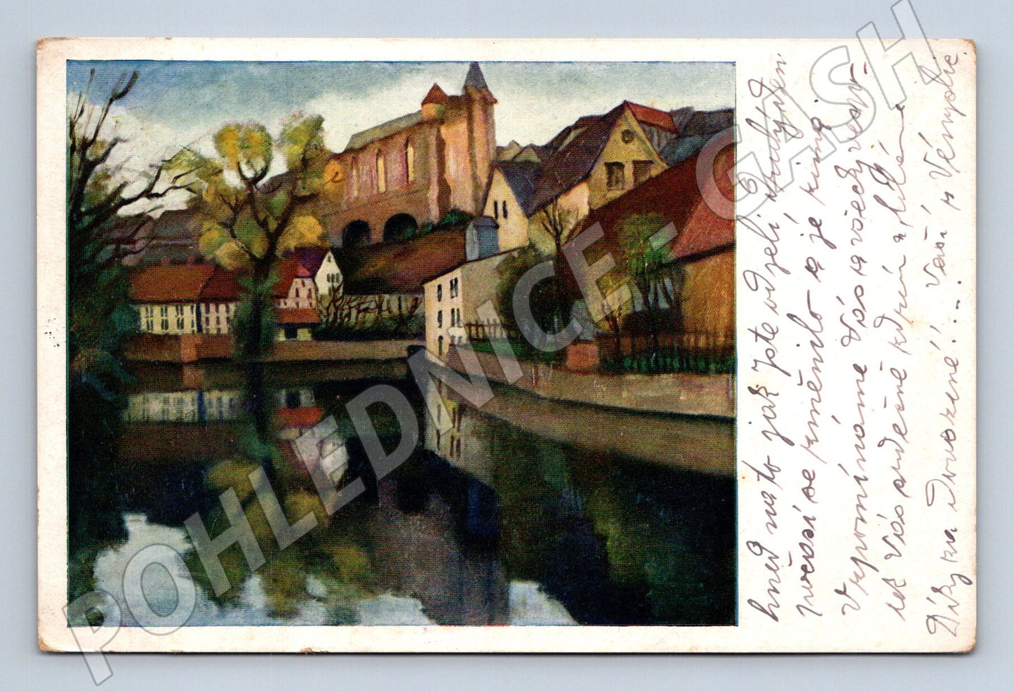 Pohlednice Budyšín Bautzen 1938 (M20334)