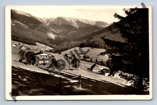 Pohlednice Krkonoše Špindlerův Mlýn Sv Petr Orbis (M2036)