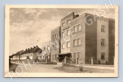 Pohlednice Hulín hotel Avion Orbis (M20375)