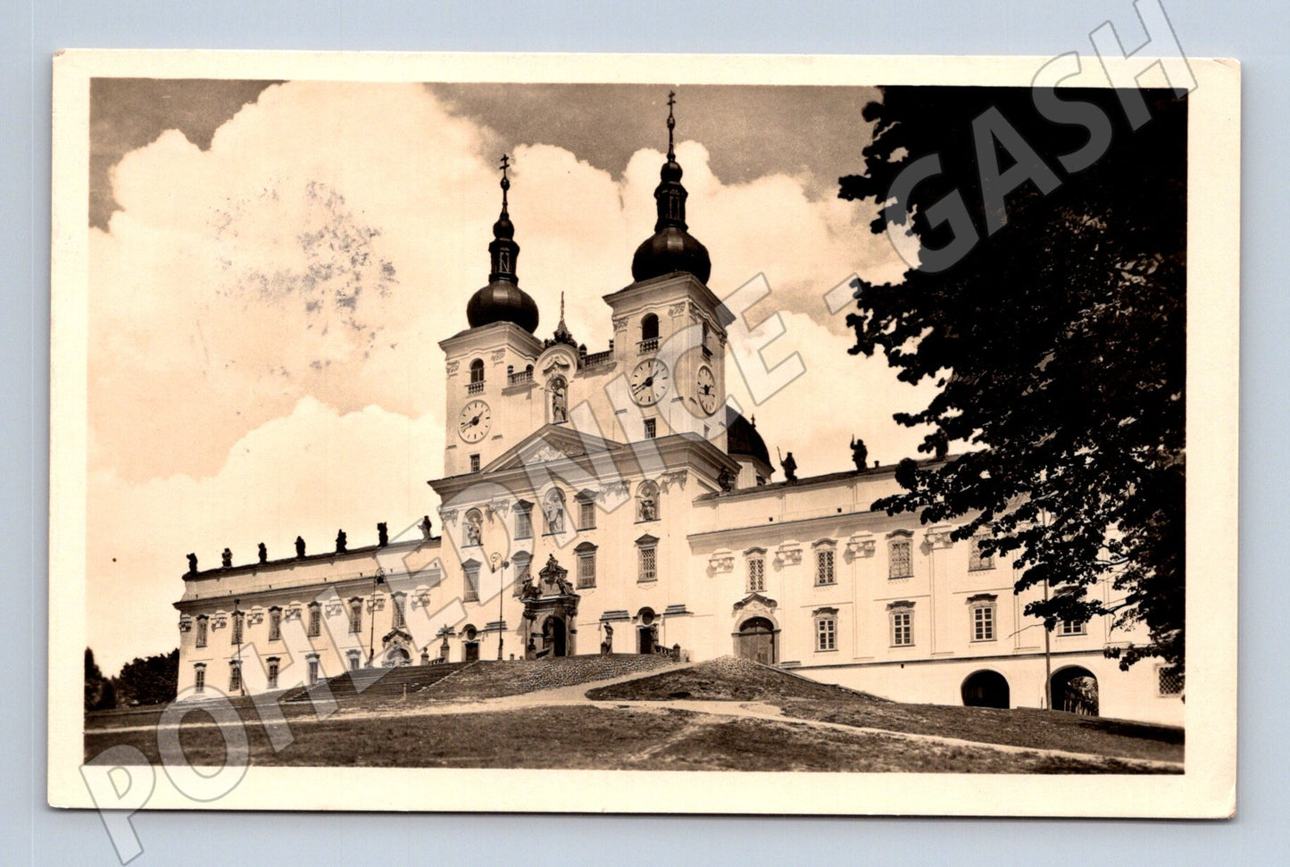 Pohlednice Svatý Kopeček u Olomouce 1954 (M20382)