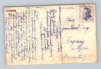 Pohlednice Všechovice 1956 (M20386)