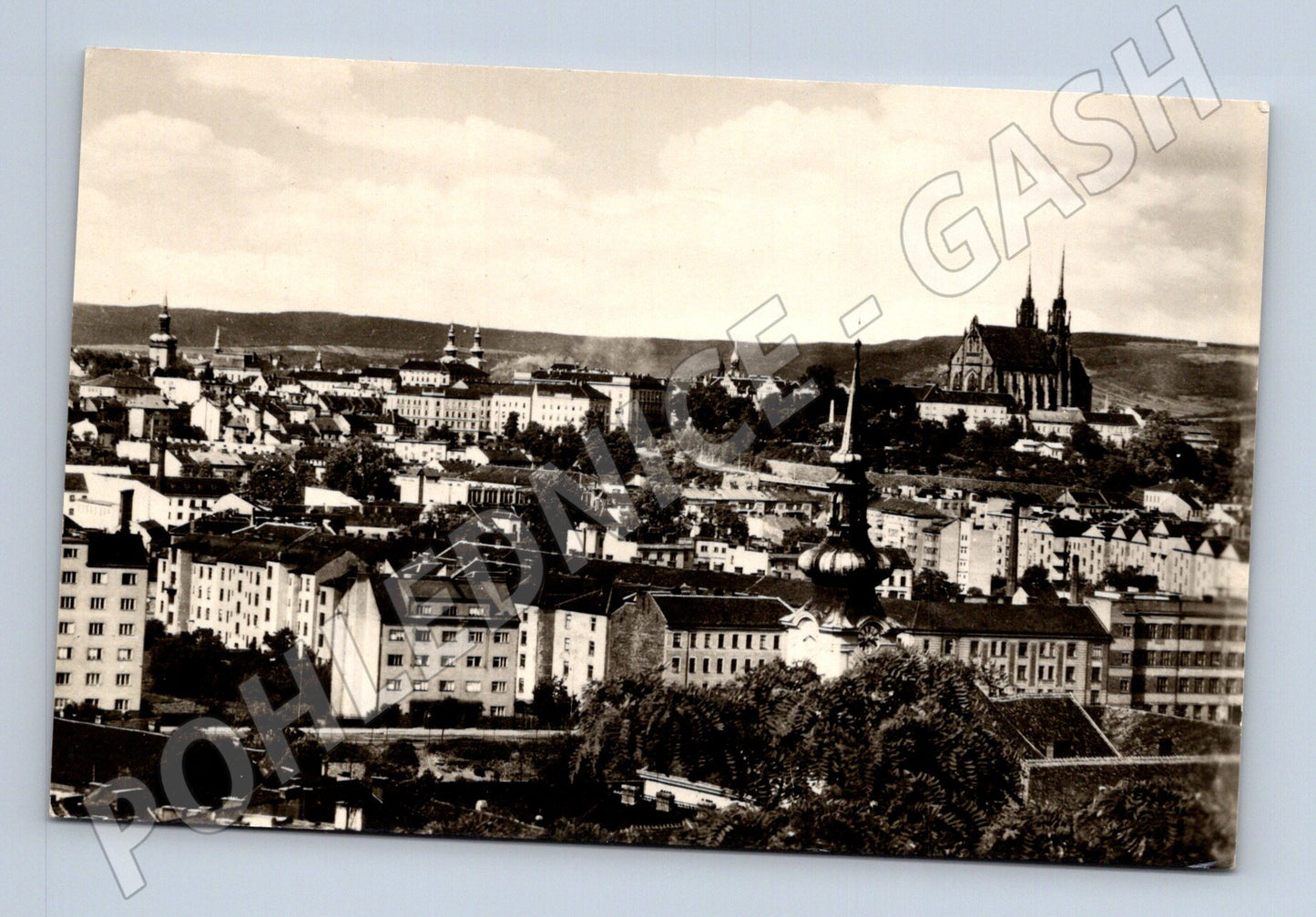 Pohlednice Brno katedrála 1956 (M20390)
