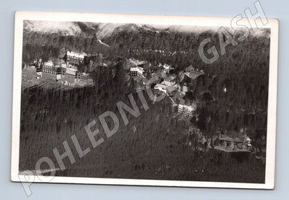 Pohlednice Karlova Studánka letecký pohled (M20433)
