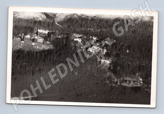 Pohlednice Karlova Studánka letecký pohled (M20433)