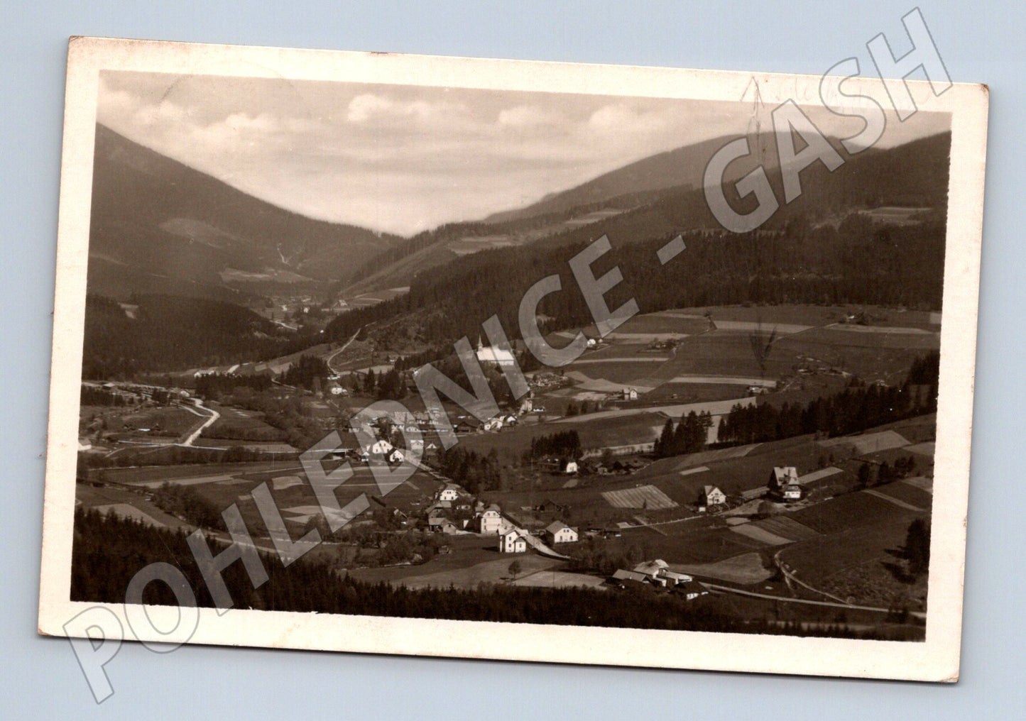 Pohlednice Staré Hamry 1946 Fototypia Vyškov (M20437)