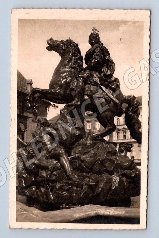 Pohlednice Olomouc Caesarova kašna (M20442)