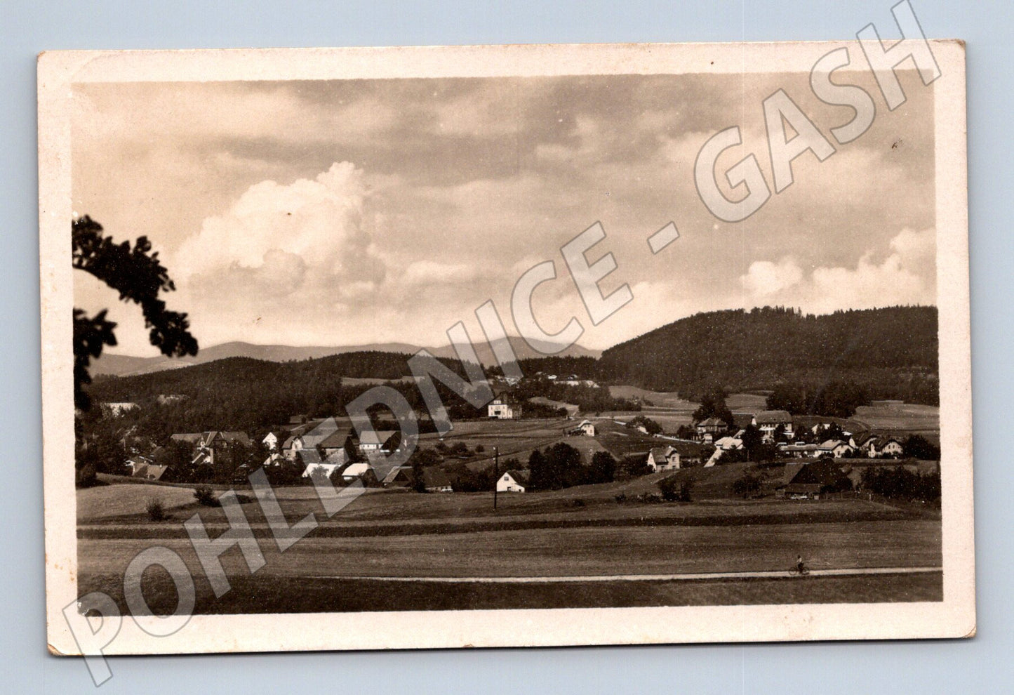 Pohlednice Černá Voda u Jeseníku 1948 (M20447)