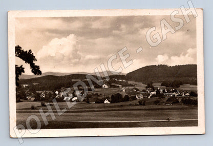 Pohlednice Černá Voda u Jeseníku 1948 (M20447)