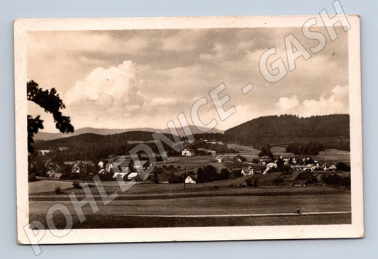 Pohlednice Černá Voda u Jeseníku 1948 (M20447)