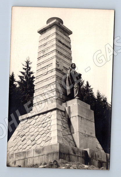 Pohlednice Baarův pomník Výhledy (M20459)