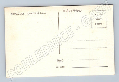 Pohlednice Domažlice Domažlická brána (M20460)