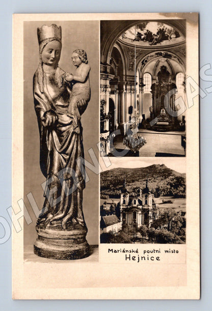 Pohlednice Hejnice kostel Navštívení Panny Marie (M20463)