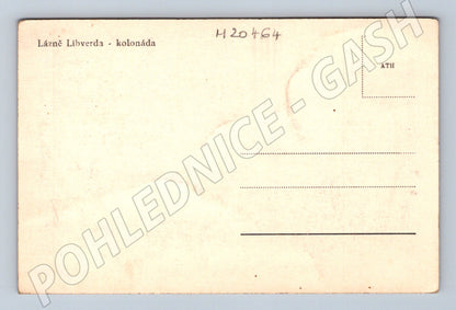 Pohlednice Lázně Libverda kolonáda (M20464)