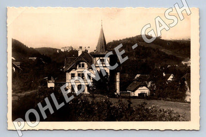 Pohlednice Českomoravská vysočina Nedvědice hotel u nádraží (M2047)