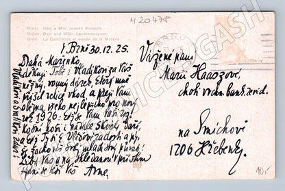 Pohlednice Brno katedrála sv Petra a Pavla 1925 (M20478)