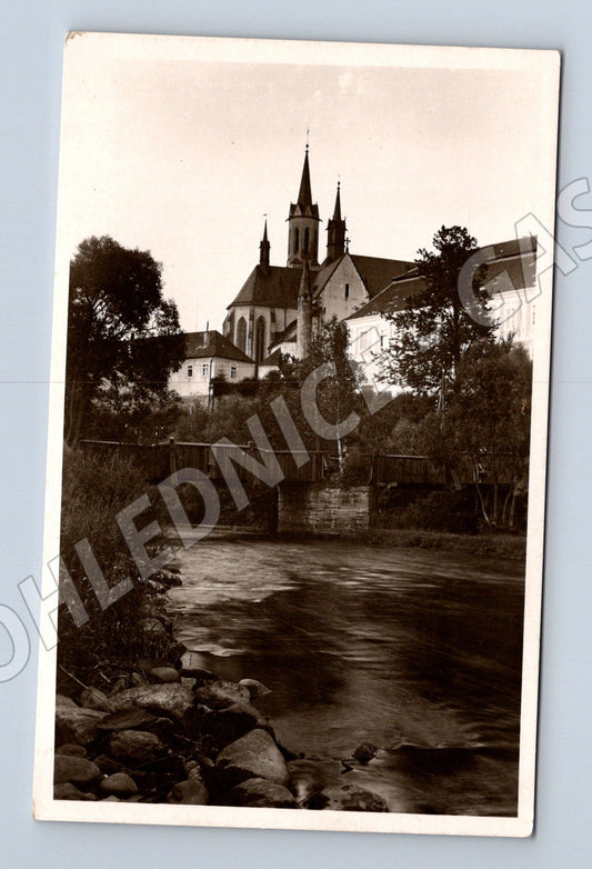 Pohlednice Vyšší Brod klášter (M20499)