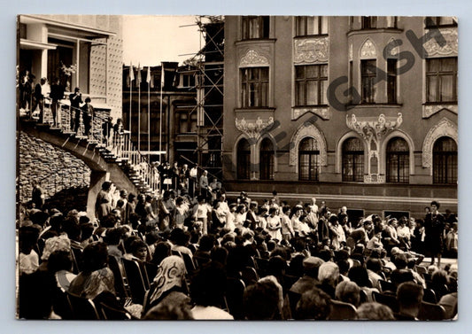 Pohlednice Jablonec nad Nisou – Výstava bižuterie 1950s (M205)
