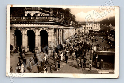 Pohlednice Karlovy Vary kolonáda (M20505)