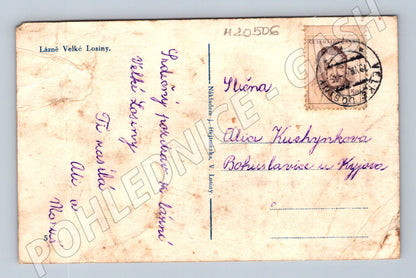 Pohlednice Velké Losiny lázně Jeseníky (M20506)