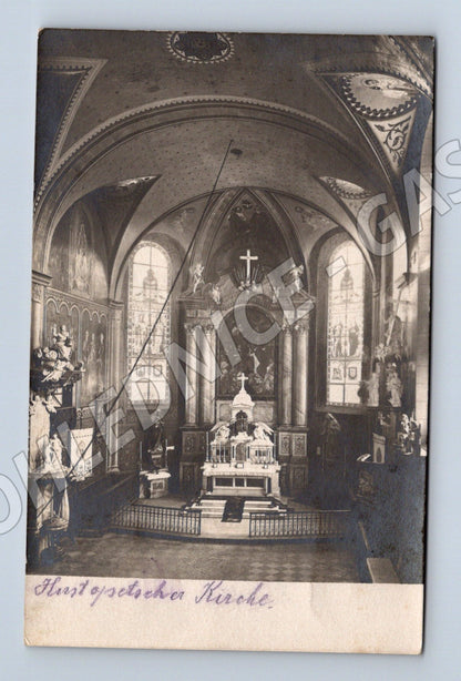 Pohlednice Hustopeče u Břeclavi interiér kostela (M20520)