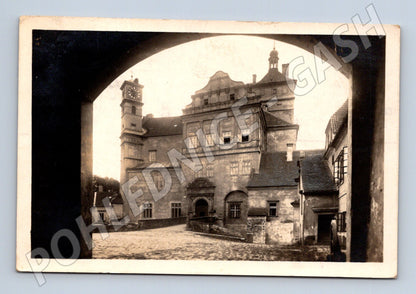 Pohlednice Pardubice hrad 1928 (M20538)