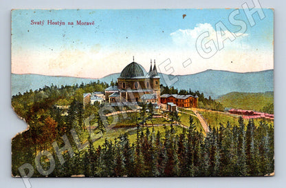 Pohlednice Svatý Hostýn 1928 (M20547)