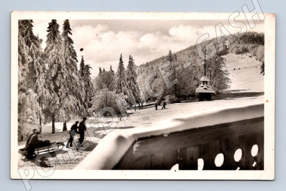Pohlednice Radhošť zvonička 1941 (M20554)