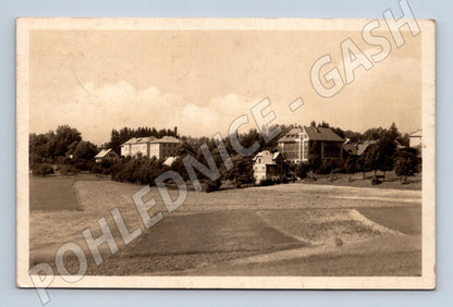 Pohlednice Vysoké nad Jizerou nemocnice 1952 (M20556)