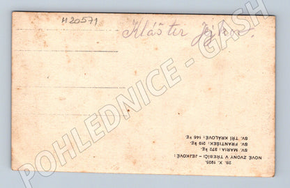 Pohlednice Žďár nad Sázavou klášter zvony 1926 (M20571)