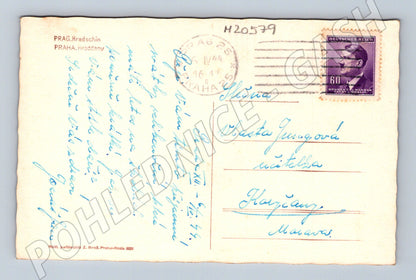 Pohlednice Pražský hrad katedrála sv Víta 1944 (M20579)