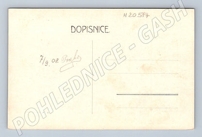 Pohlednice Pozdrav z Prahy Belvedere 1908 (M20584)