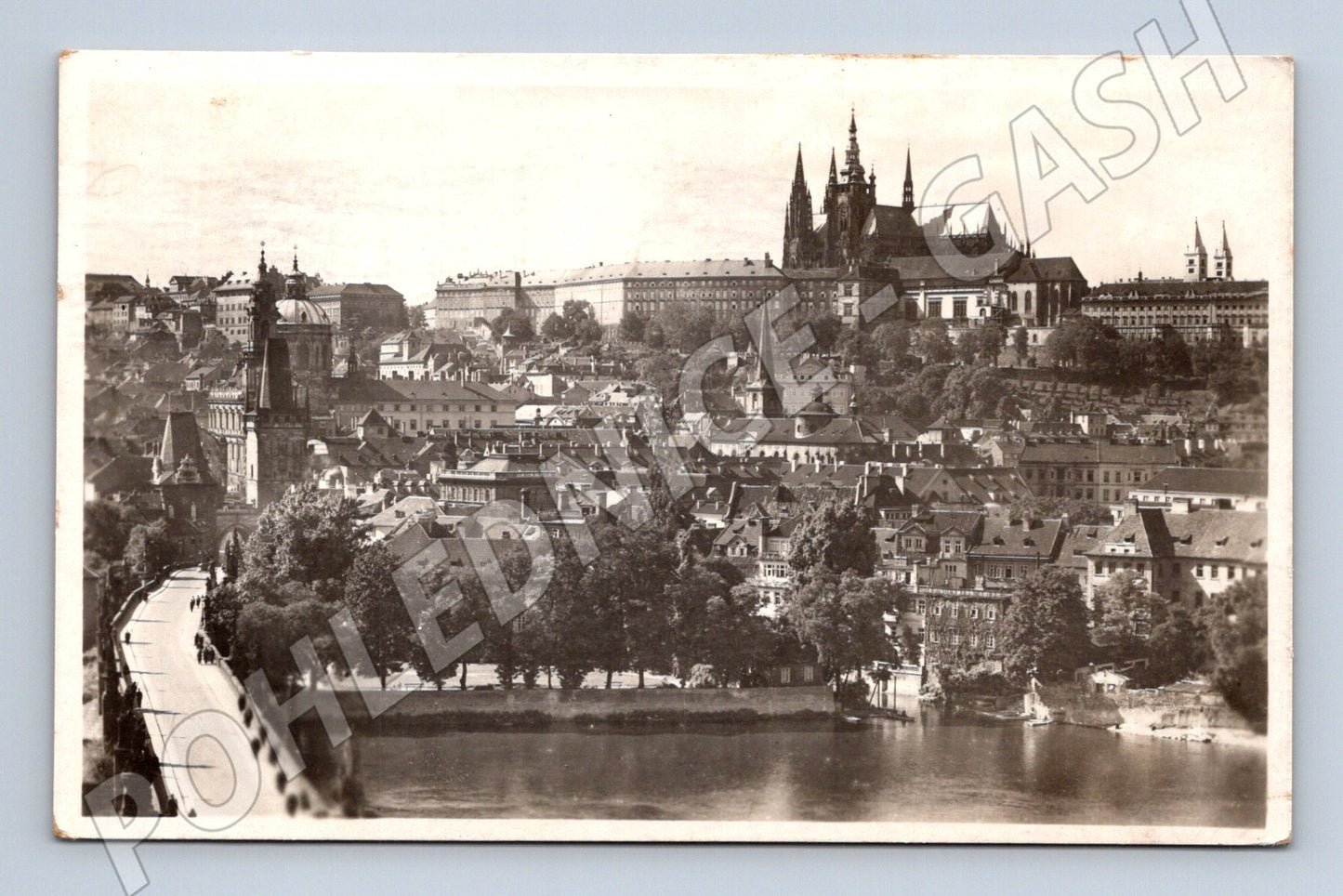 Pohlednice Praha Hradčany razítko 1948 (M20585)