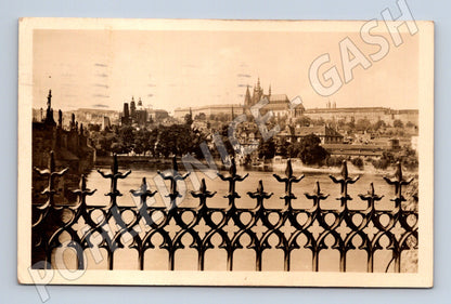 Pohlednice Praha Hradčany a Vltava 1949 (M20589)