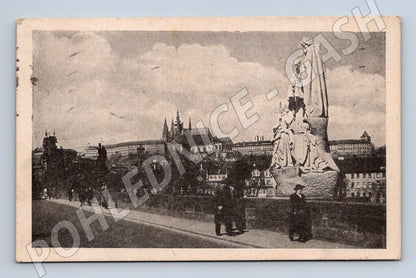 Pohlednice Praha Karlův most a Hradčany (M20592)