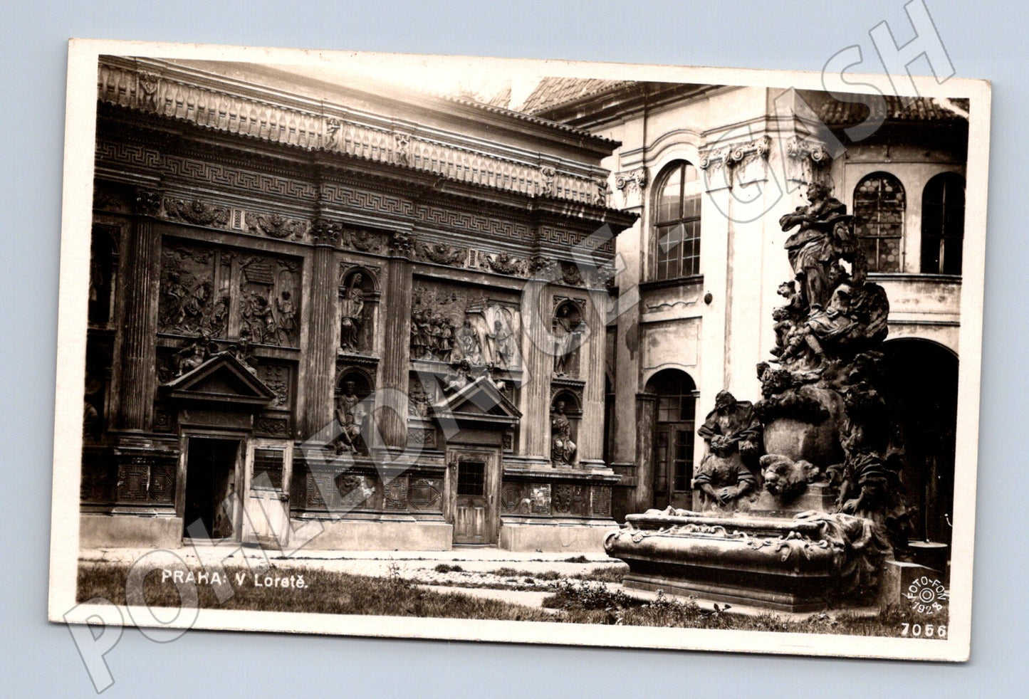 Pohlednice Praha Loreta 1927 (M20603)