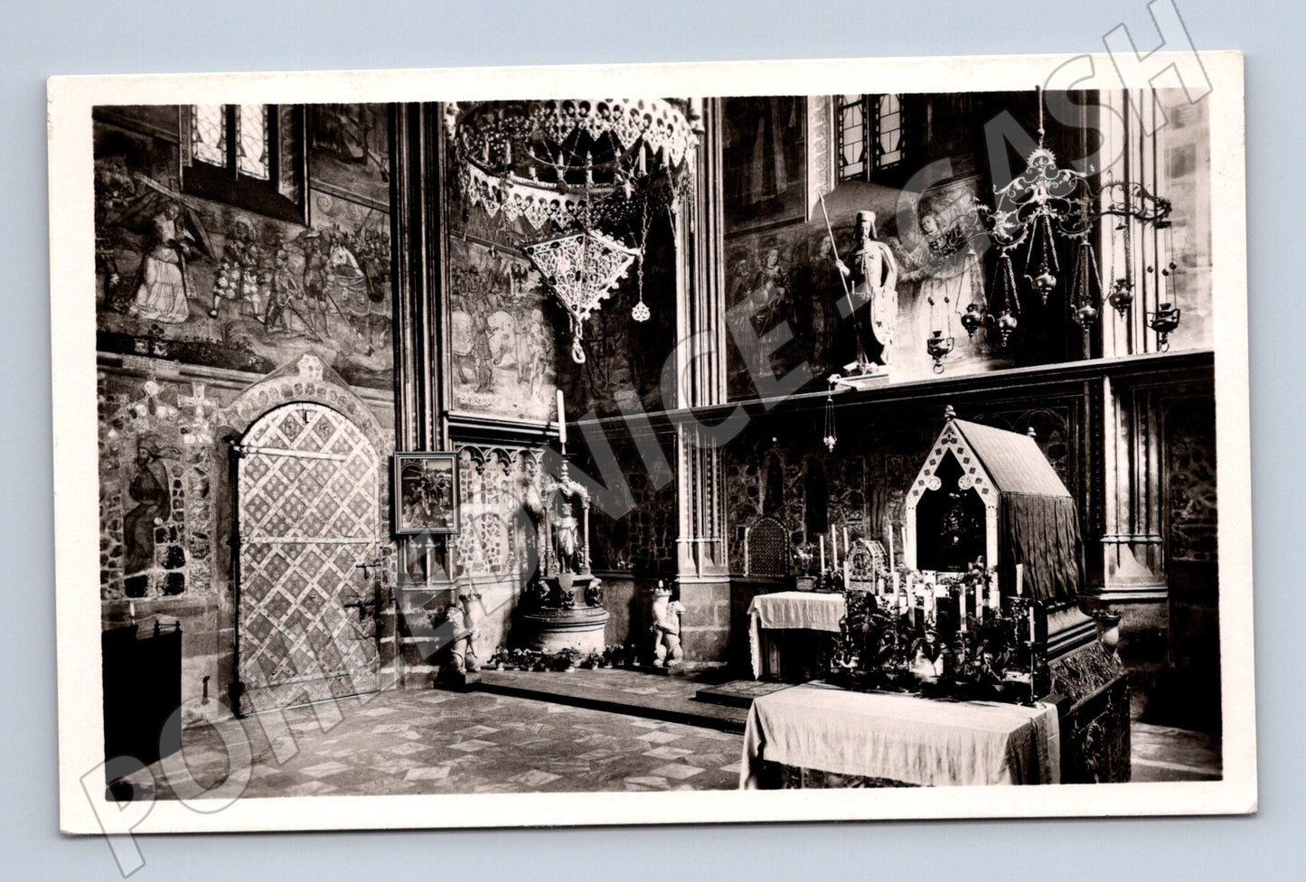 Pohlednice Praha sv Vít Svatováclavská kaple (M20607)