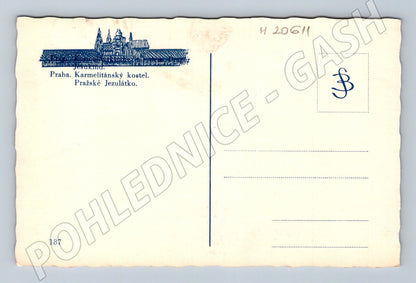 Pohlednice Praha Karmelitánský kostel Jezulátko (M20611)