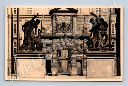 Pohlednice Praha hlavní vchod Pražského hradu 1941 (M20617)