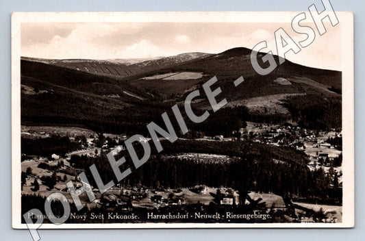 Pohlednice Krkonoše Harrachov Nový Svět PP (M2062)