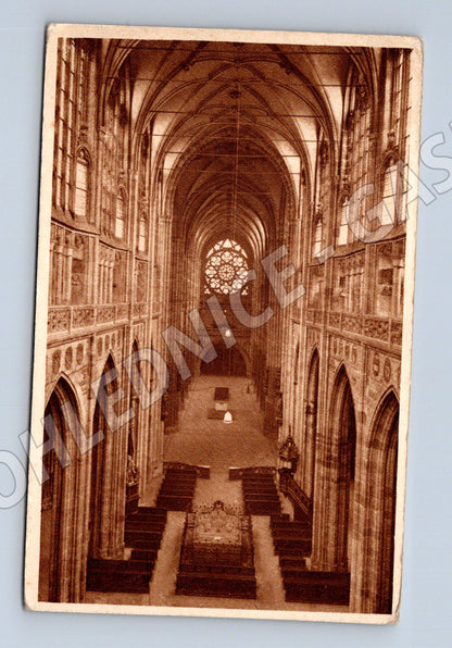 Pohlednice Praha interiér katedrály sv Víta (M20624)