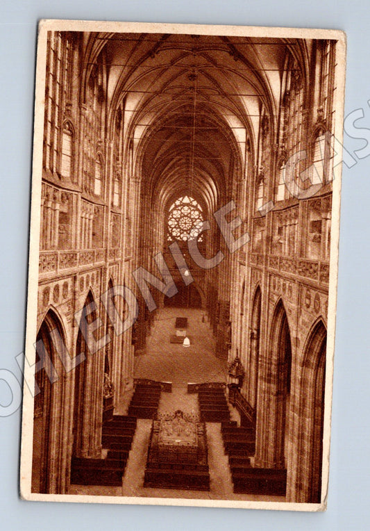 Pohlednice Praha interiér katedrály sv Víta (M20624)
