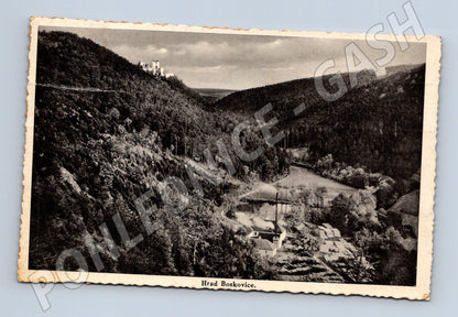 Pohlednice hrad Boskovice (M20639)